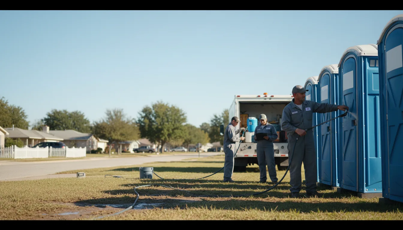 Long-Term Portable Toilet Rental in Le Roy, KS near me